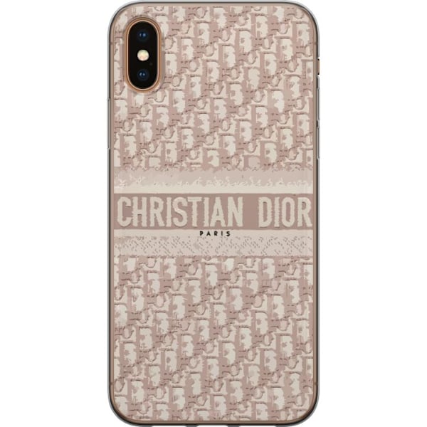 Apple iPhone XS Läpinäkyvä kuori Dior Paris