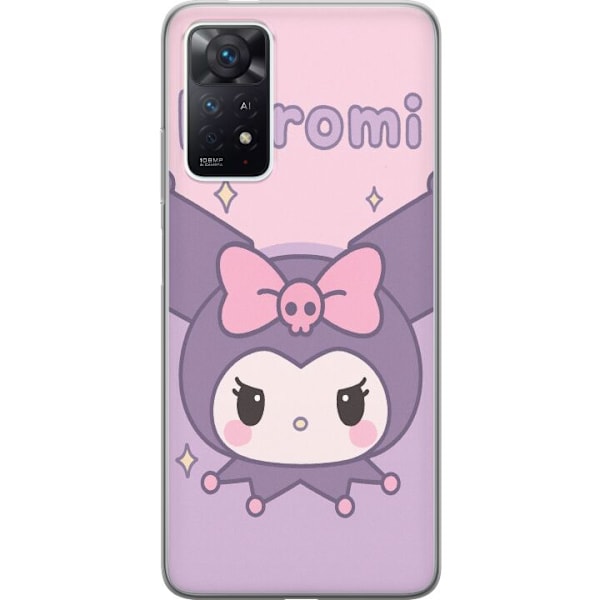 Xiaomi Redmi Note 11 Pro Läpinäkyvä kuori Kuromi Kawaii