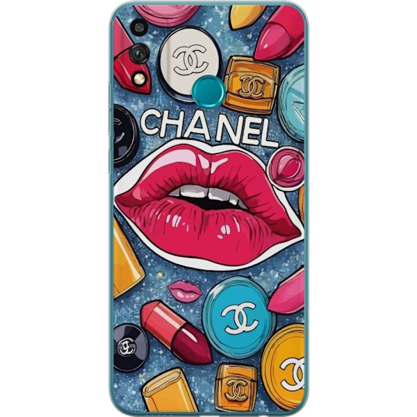 Honor 9X Lite Läpinäkyvä kuori Chanel Lips