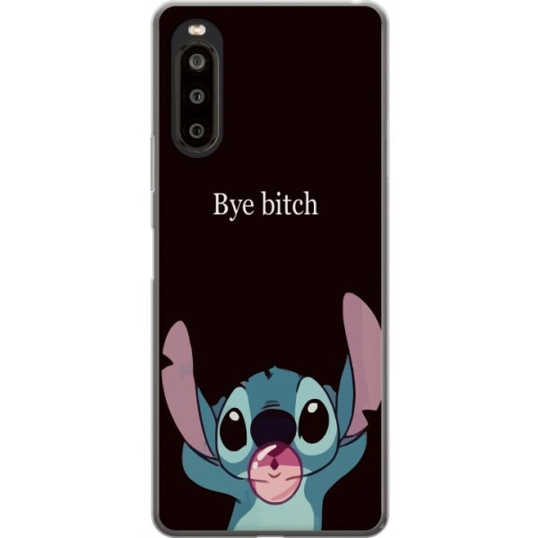 Sony Xperia 10 II Gjennomsiktig deksel Bye bitch, Stitch