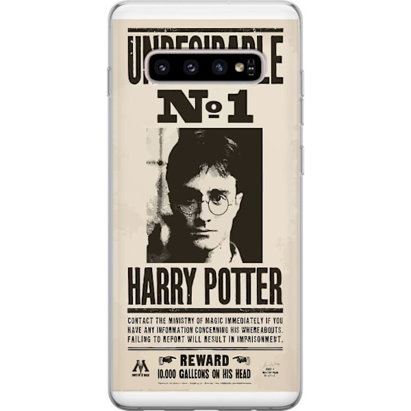 Samsung Galaxy S10+ Gennemsigtig cover Harry Potter