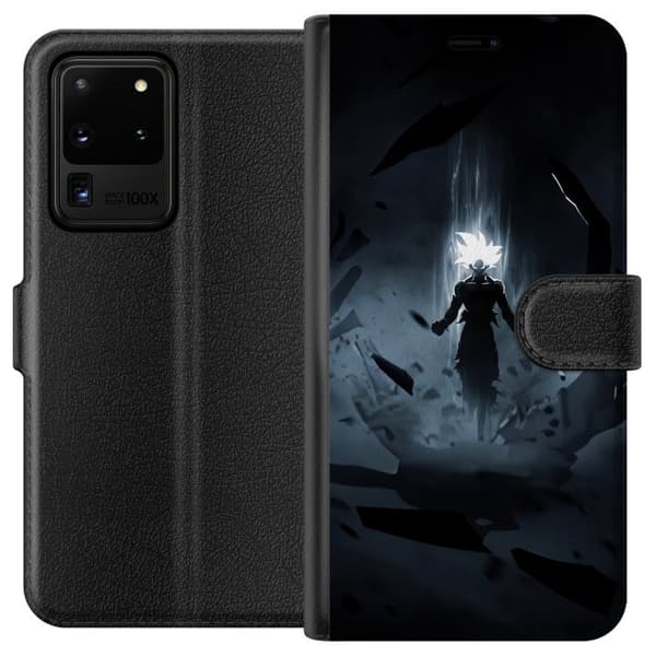 Kompatibelt Plånboksfodral till Samsung Galaxy S20 Ultra Shadow Warrior svart