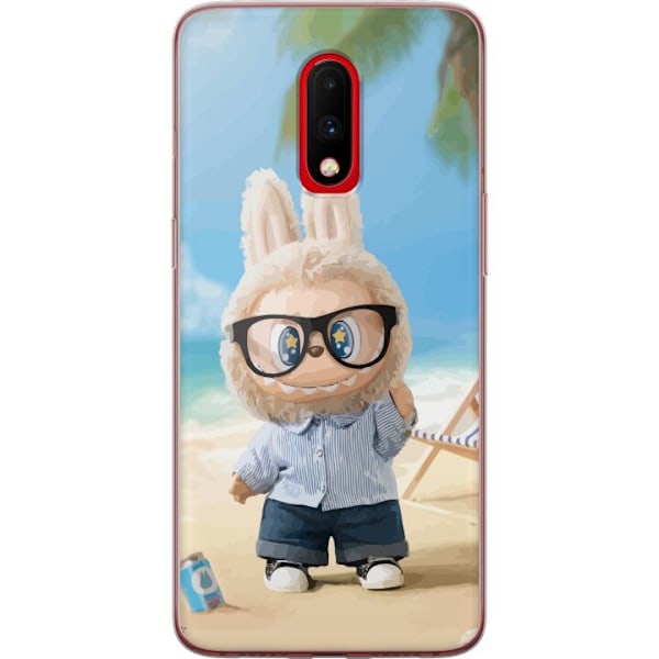 OnePlus 7 Läpinäkyvä kuori Labubu Tummat Unelmat