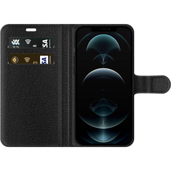 Apple iPhone 12 Pro Max Plånboksfodral Color Splash Abstrakt Konst Design Färgstarkt Mönster Modern Populär Väggkonst Grafiskt Trend