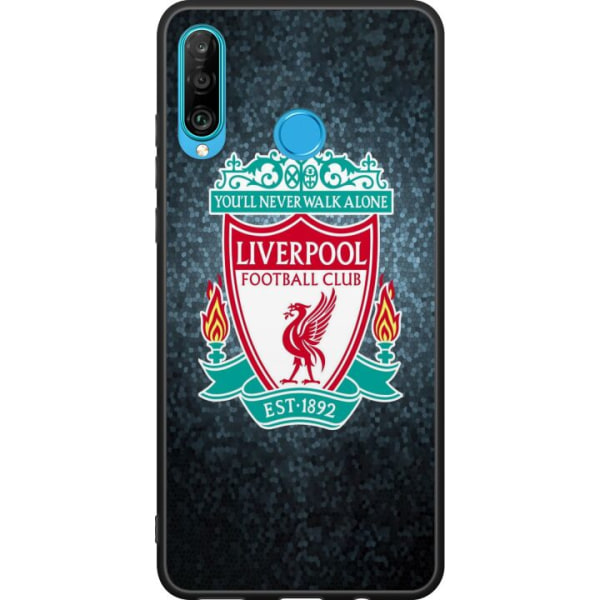 Huawei P30 lite Musta kuori Liverpool Football Club