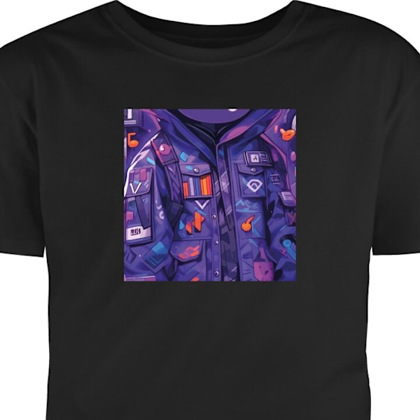 T-shirt til Voksen | Klassisk Voksen T-shirt Anime sort M