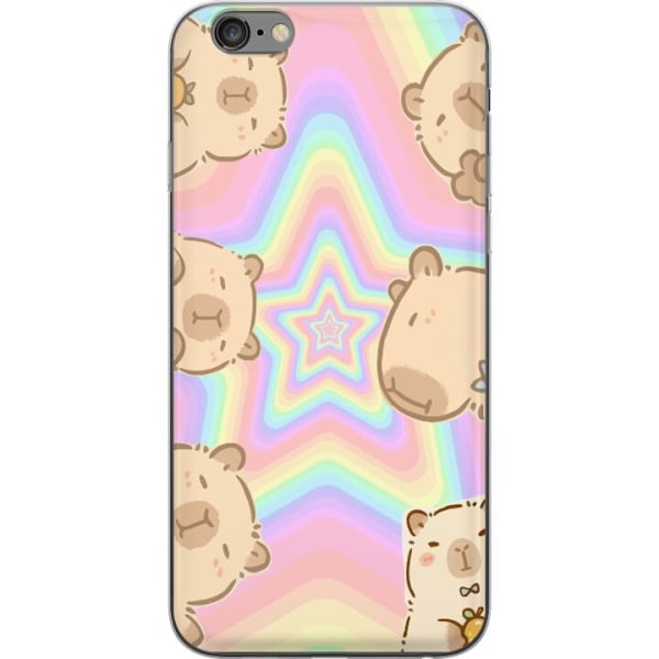 Apple iPhone 6 Plus Gjennomsiktig deksel Kawaii Capybara Galax