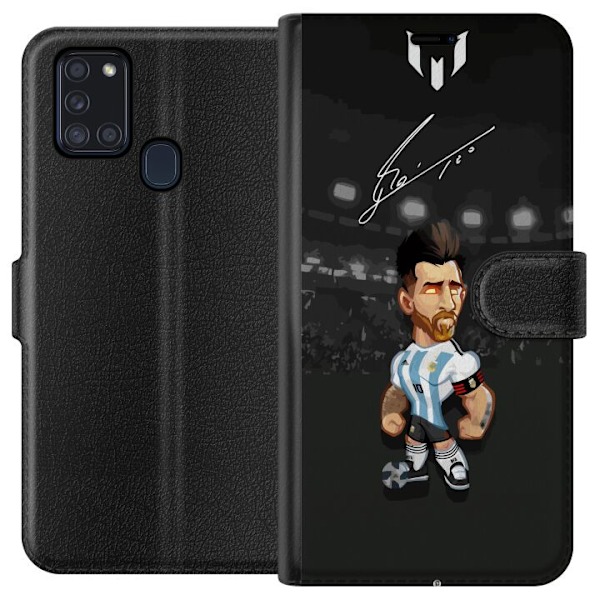 Samsung Galaxy A21s Plånboksfodral Messi