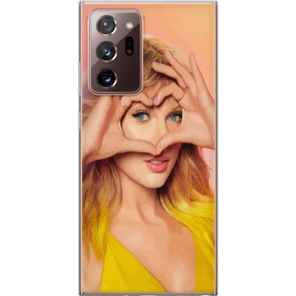 Samsung Galaxy Note20 Ultra Gjennomsiktig deksel Taylor Swift