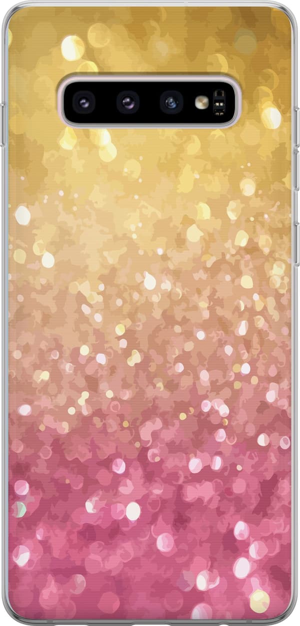 Kompatibelt Mobilskal till Samsung Galaxy S10+ Glitter