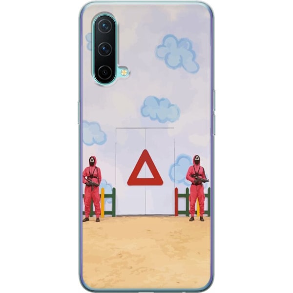 OnePlus Nord CE 5G Gennemsigtig cover Squid Game 2 - Tør du?