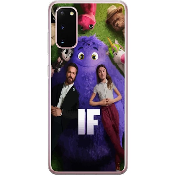 Samsung Galaxy S20 Genomskinligt Skal IF: Låtsaskompisar
