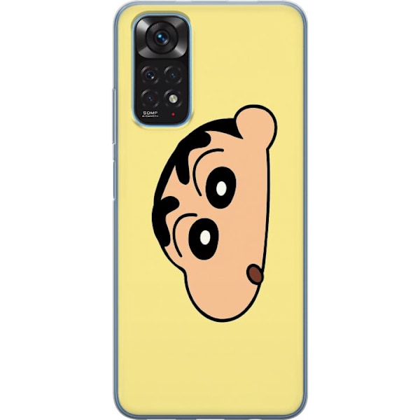 Xiaomi Redmi Note 11 Gennemsigtig cover Peeking Shinchan