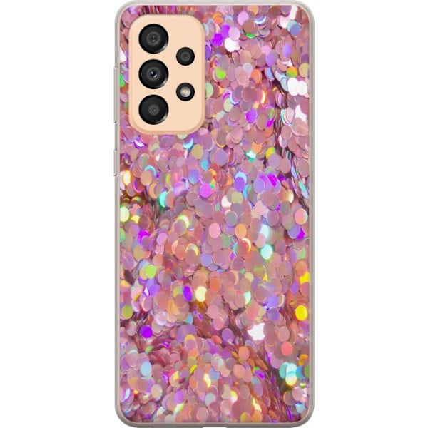 Samsung Galaxy A33 5G Gennemsigtig cover Glimmer