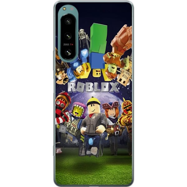 Sony Xperia 5 IV Läpinäkyvä kuori Roblox Maailma - Pelaamisseikkailu Lapsille ja Nuorille