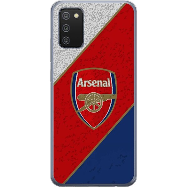 Samsung Galaxy A02s Läpinäkyvä kuori Arsenal