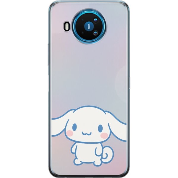 Nokia 8.3 5G Läpinäkyvä kuori Kawaii Sanrio Cinnamonroll