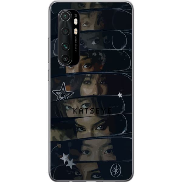 Kompatibel Mobilcover til Xiaomi Mi Note 10 Lite KATSEYE sort