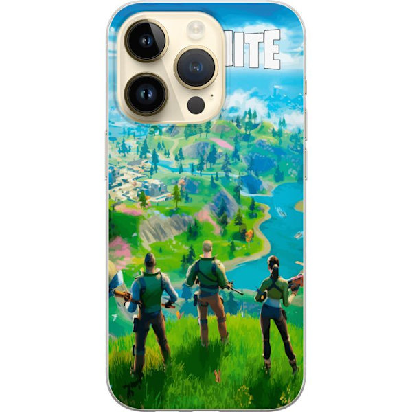 Apple iPhone 14 Pro Gennemsigtig cover Fortnite