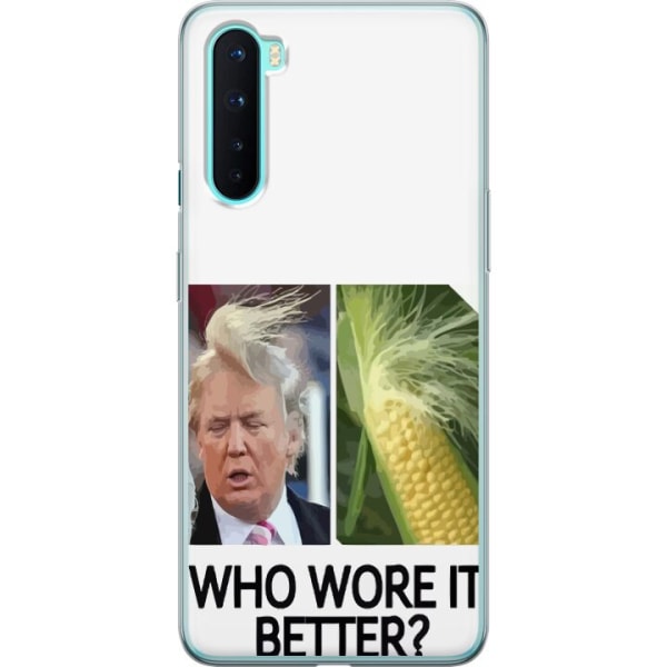 OnePlus Nord Gjennomsiktig deksel Trump