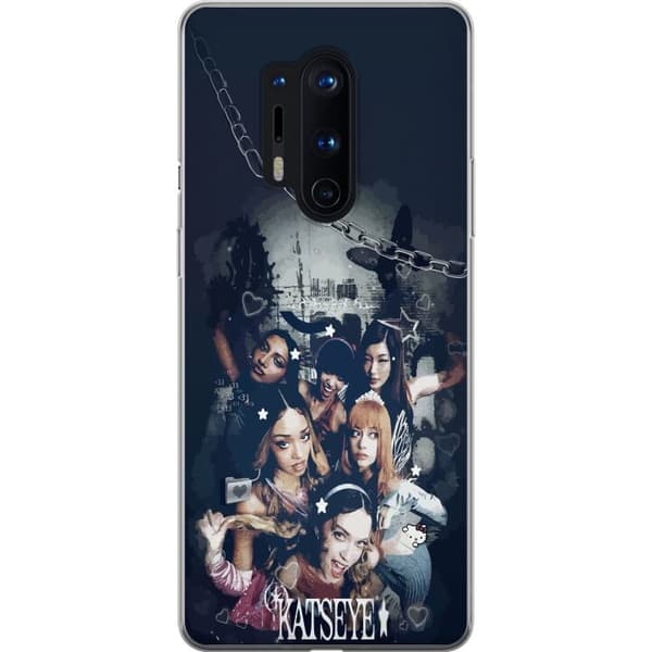 Kompatibelt Mobildeksel til OnePlus 8 Pro KATSEYE svart