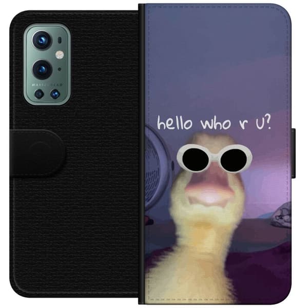 Kompatibelt Plånboksfodral till OnePlus 9 Pro Vem är du?