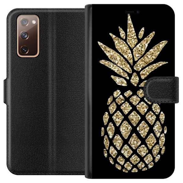 Samsung Galaxy S20 FE Plånboksfodral Ananas