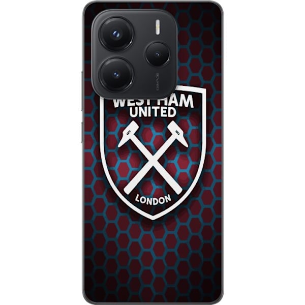 Xiaomi Redmi Note 14 Genomskinligt Skal West Ham