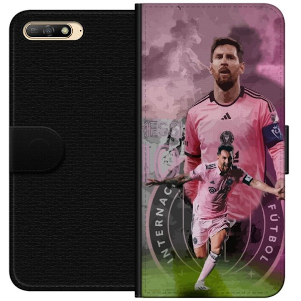 Huawei Y6 (2018) Lompakkokotelo Messi