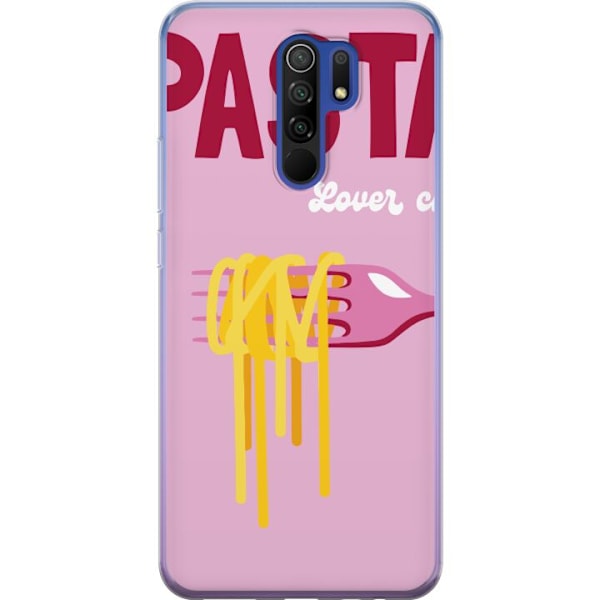 Xiaomi Redmi 9 Gjennomsiktig deksel Pasta Klubb