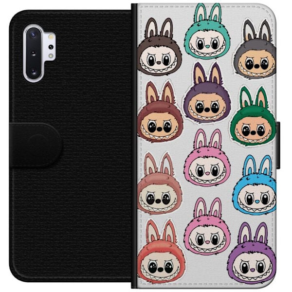 Samsung Galaxy Note10+ Lommeboketui Labubu Macaron Monster - S