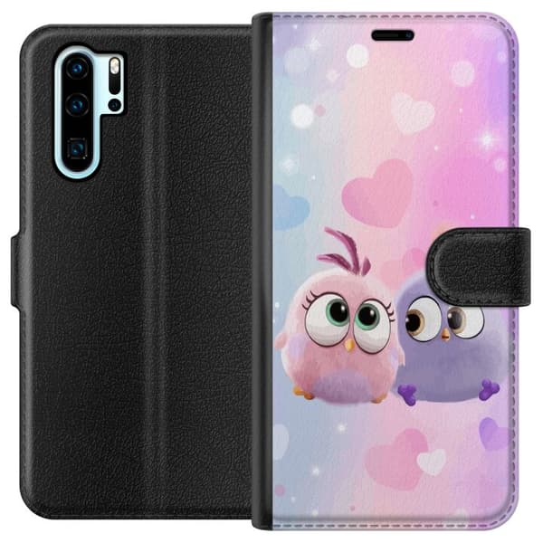 Kompatibelt Lommeboketui til Huawei P30 Pro Sinte Fugler