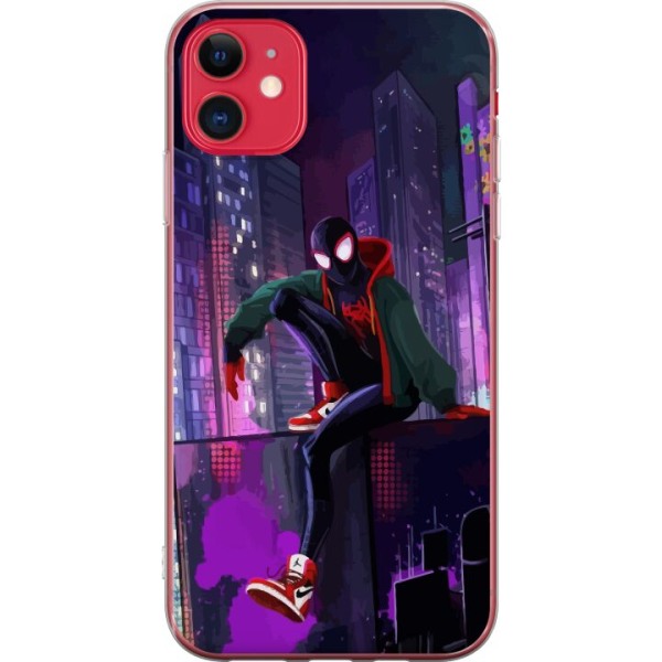 Apple iPhone 11 Gjennomsiktig deksel Fortnite - Spider-Man