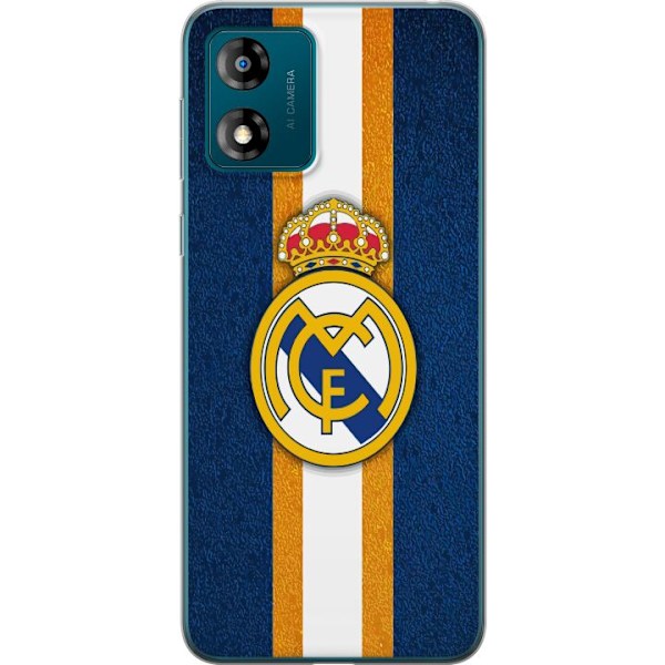 Motorola Moto E13 Läpinäkyvä kuori Real Madrid CF