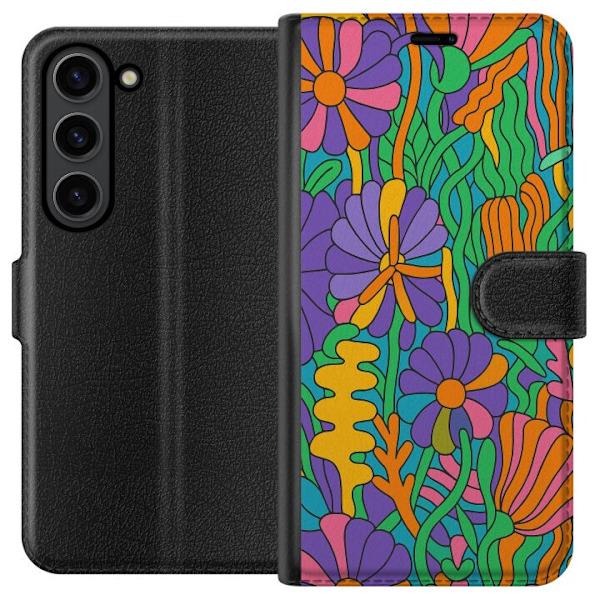 Samsung Galaxy S24+ Lompakkokotelo Värien räjähdys