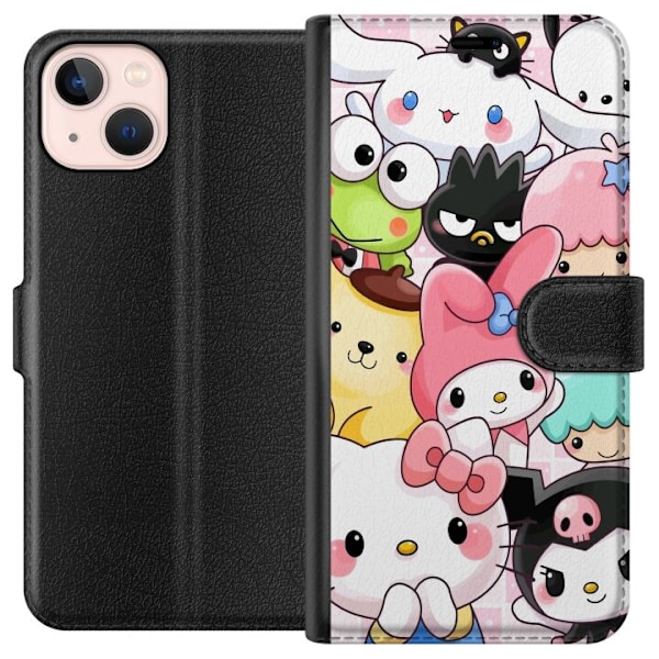 Apple iPhone 13 mini Lommeboketui Kawaii Sanrio Crew