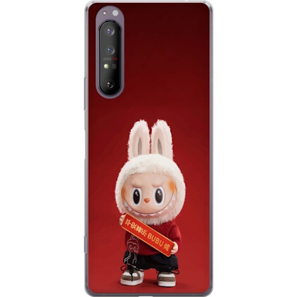 Sony Xperia 1 II Läpinäkyvä kuori Pop Mart The Monsters Lab