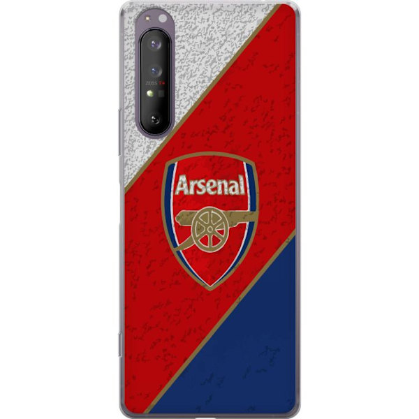 Sony Xperia 1 II Genomskinligt Skal Arsenal