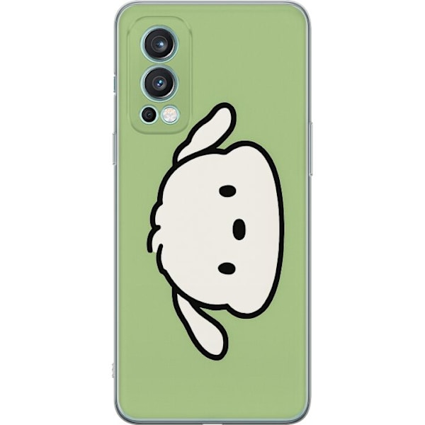 OnePlus Nord 2 5G Läpinäkyvä kuori Snoopy Flip