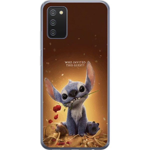Samsung Galaxy A02s Genomskinligt Skal Stitch | Gäst