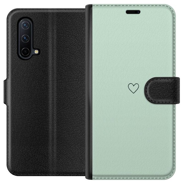 OnePlus Nord CE 5G Lommeboketui Enkelt Hjerte