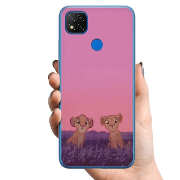 Xiaomi Redmi 9C TPU Matkapuhelimen kuori Vaaleanpunainen