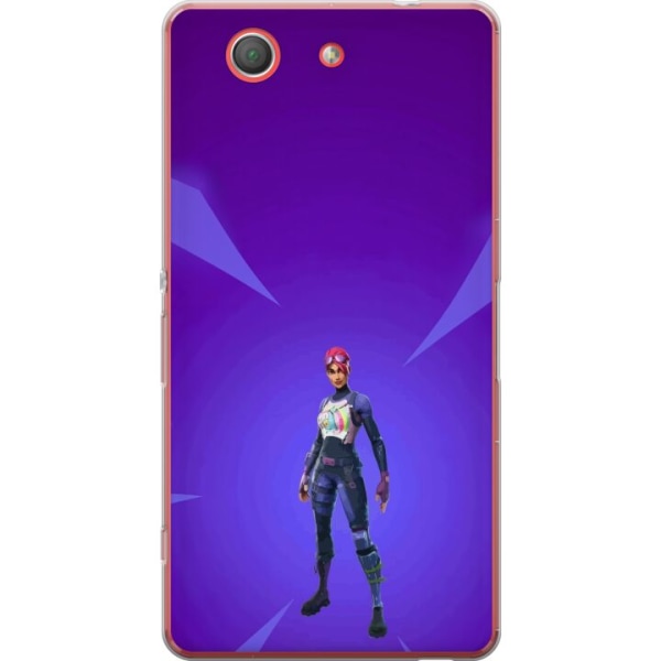 Sony Xperia Z3 Compact Gennemsigtig cover Fortnite - Brite Bom