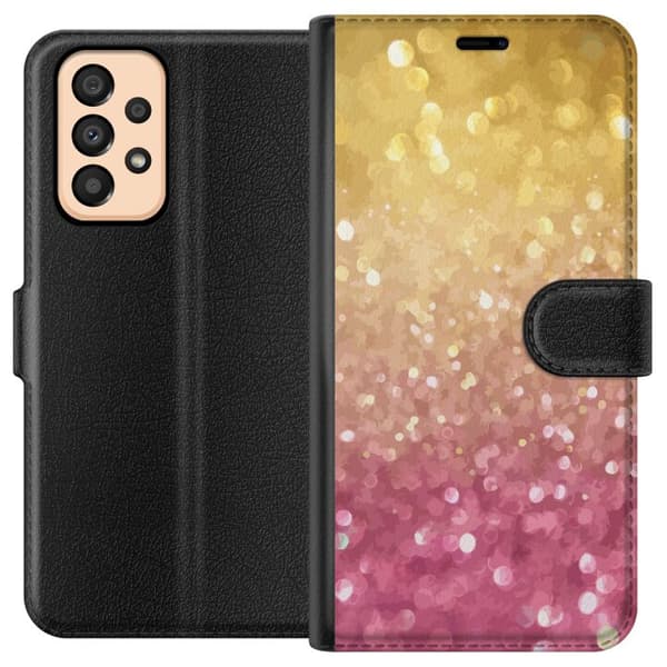 Kompatibelt Plånboksfodral till Samsung Galaxy A33 5G Glitter