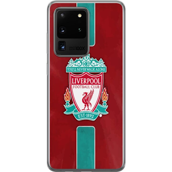 Samsung Galaxy S20 Ultra Gennemsigtig cover Liverpool FC - Kla