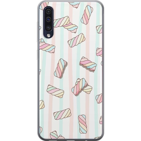 Samsung Galaxy A50 Gennemsigtig cover Marshmallow