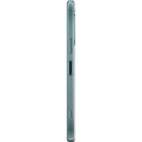 Sony Xperia 5 IV Genomskinligt Skal Grön marmor