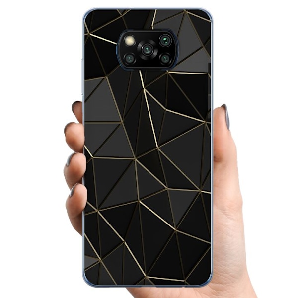 Xiaomi Poco X3 NFC TPU Mobilcover Midnat