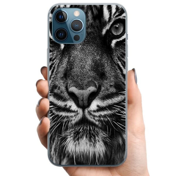 Apple iPhone 12 Pro Max TPU Mobilcover Tiger