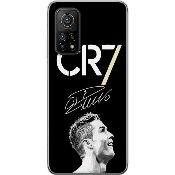 Xiaomi Mi 10T Pro 5G Gjennomsiktig deksel CR7 Ronaldo